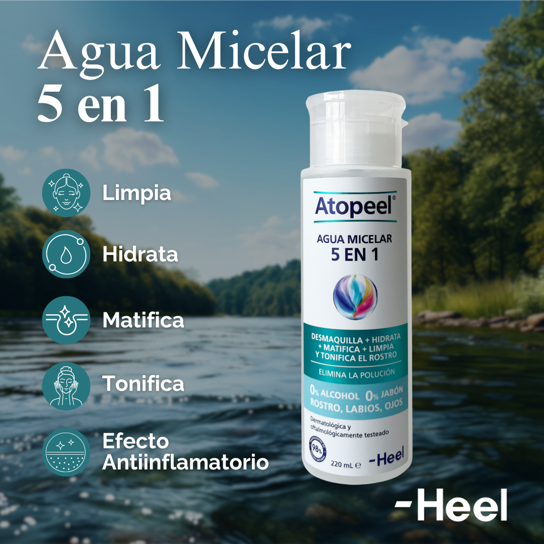 AGUA MICELAR 5 EN 1 ATOPEEL